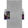 Marie´s Home Tappetino da bagno - Tappeto per grandi bagni, corridoio e altro ancora 1612.2351, 60 x 110 cm, argento