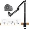 TARION Braccio Articolato Fotocamera con Morsetto - Treppiede da Tavolo Fotocamera Regolabile Braccio Fotografico Scrivania con Adattatore a Vite da 3/8"a 1/4" TKA01-L(Upgraded)