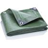 GardenMate Telone protettivo per barche, 3 x 6 m, 120 g/m², colore: verde