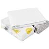 FlyIdeas Set 2 Lenzuola Culla 90x50 cm con Coprimaterasso Impermeabile - Lenzuola 100% Cotone Morbide e Traspiranti - Set Biancheria per Culla Neonato Compatibile con Kinderkraft Neste Up