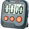 TempPro ThermoPro TM03W Timer Cucina Digitale Timer da Cucina con Grande Display LCD Grandi Cifre Allarme Volume Timer Regolabile Orologio Conto alla Rovescia Multifunzione