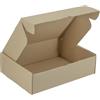 IMBALLAGGI 2000 - Scatole Trasloco Fustellate Piatte 1 Pezzo 36x26x10, Scatole Cartone Resistenti Doppio Strato, Scatoloni Imballaggio Spedizioni Preformati, Cartoni per Traslochi Porta Oggetti Larghi