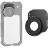 NEEWER Piastra Posteriore per Lente Filtro 37mm Solo per Phone Cage PA143/PA144, Rig Video per Fotocamera Mobile Accessori Fotografia Compatibile con iPhone 17 Pro 17 Pro Max Beastgrip, PA152 (Nero)