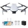 Potensic ATOM 4K GPS Drone Pieghevole con Gimbal a 3 Assi, ＜249 g, 6KM Trasmissione, 12MP Foto, 64 Minuti di Volo con 2 Batterie, QuickShots, Seguito Visivo, C0