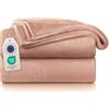 Blumtal Coperta Pile 130x150cm - Coperta Plaid divano super morbida - Coperta Divano certificata OKEO-Tex - plaid singolo pile - in rosa