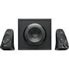 Logitech Z623 THX Sistema di Altoparlanti 2.1 con Subwoofer, Certificazione THX, 400Watt, Bassi ‎Profondi, Multi-Dispositivo, Porta 3,5mm e RCA,Presa EU/IT, PC/PS4/Xbox/DVD/TV/Smartphone/Tablet - Nero