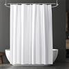 URAQT Tenda Doccia Antimuffa e Impermeabile 180 * 180CM - con 12 Ganci di Plastica, Lavabile in PEVA - Tenda Bagno Bianca per Dormitorio, Famiglia, Hotel