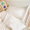Laleni Copripiumino culla 100x135cm federa 40x60cm cotone OEKO-TEX beige