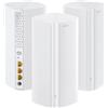 Tenda Nova MX12-3 AX3000 Mesh Wi-Fi 6 System, ampia copertura Wi-Fi fino a 4-6 camere da letto, 1.7 GHz Quad-Core CPU, porte LAN Gigabit, 3-Pack