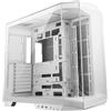 MSI MAG PANO 100L PZ WHITE ATX PC Case - Capacità ATX, Staffa per Installazione GPU Verticale, Supporto GPU, Filtri Antipolvere, Staffa di Archiviazione Mobile, Doppia Camera, USB Type-C 20 Gbps
