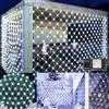 Joycome Rete Luminosa Natale Esterno 3x2M 200 LED Rete Luci con Spina, Timer, 8 Modalità Luci Albero di Natale Impermeabile Tenda Luminosa per Balcone Giardino Soffitto Terrazza - Bianco