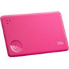Life360 Tile Slim - Localizzatore e tracker Bluetooth per portafogli, etichette di bagagli, passaporti e altro. Compatibile con iOS e Android. Trova telefono. Pacchetto da 1 (Pink Punch)