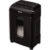Fellowes distruggi documenti a microframmento 10M, 10 fogli, per casa e piccolo ufficio, uso personale, cestino da 19 litri, distruggidocumenti con blocco di sicurezza, nero