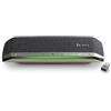 PLT Poly Sync 40+, Vivavoce per Conferenze Senza Filo, Connessione Bluetooth 5.1, USB-A e USB-C, Audio Full Duplex con Riduzione Rumore ed Eco, Autonomia 30 Ore, Compatibile con Windows 10 e macOS, Nero