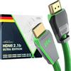 KabelDirekt - Cavo HDMI 2.1b 8K - 3m, verde