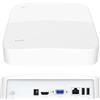 Tenda NVR 8 Canali - Videoregistratore di sorveglianza, Supporto Telecamera 8MP/6MP/5MP/4MP/3MP/1080P/720P/D1, H.265+, HDD(fino a 10TB)/Cloud Storage, Switch PoE/non PoE collegabile, N3L-8H