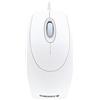 CHERRY WheelMouse optical, Mouse a Filo, Design Simmetrico per Destrimani e Mancini, Sensore Ottico, Connessione USB, Adattatore PS/2 Incluso, Bianco-Grigio
