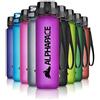 ALPHAPACE Borraccia 350ml/500ml/650ml/1000ml/1500ml con Chiusura Ermetica senza BPA - Ideale per Lo Sport, Bicicletta, Lavoro, Scuola - Con piccolo scompartimento per frutta o aromi - Diversi Colori