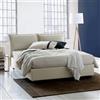 Talamo Italia - Letto matrimoniale Antonia, Letto contenitore con rivestimento in tessuto, 100% Made in Italy, Apertura frontale, adatto per materasso Cm 160x200, Beige