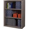 Composad | Libreria Bassa della Linea DISEGNO Con 2 Ripiani Regolabili, Libreria Scaffale Moderna, (LxAxP) 81,60x111,90x35,70 cm, Rovere Sonoma, Studio, Soggiorno, Ufficio, Made in Italy