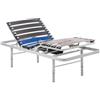 Geriafy - Letto Elettrico Regolabile | 90x190 cm | Struttura Rinforzata | Telecomando Wireless e Gambe Regolabili a 4 Altezze