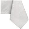 AmeliaHome, tovaglia idrorepellente, design a effetto loto, Poliestere Ecru Gaia 60x60 cm