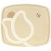 THUN, Centrotavola in Ceramica Decorata a Mano, Linea Iconic Elegance, Idea Regalo per la Casa, 30 x 28 x 2.5 cm