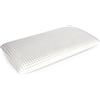 Dmora Talamo Italia - Cuscino per letto, 100% Made in Italy, Guanciale ergonomico a saponetta in Memory Foam forato, Anallergico e Traspirante, 70x39xh10 cm