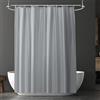 URAQT Tenda Doccia Antimuffa e Impermeabile 180 * 180CM - con 12 Ganci di Plastica, Lavabile in PEVA, Grigio per Bagno, Dormitorio, Famiglia, Hotel