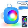 LyLmLe 20W Luci LED per Piscina,12V Smart LED Piscina Sommergibili con Controllo APP, Dimmerabile 800lm, Timer, IP68 Impermeabile Magnetico Piscinas Faro con 8m Cavo per Piscine Interrata Fuori Terra