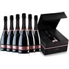 Sant'Orsola - Prosecco D.O.C. Rosè Brut Millesimato LX in Box, da Uva Glera e Pinot Nero, Gusto Fresco con Note Fruttate, 6x750 ml