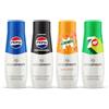 Sodastream 4 Concentrati Pepsi Max + Pepsi + Mirinda + 7up Free ideali per realizzare rapidamente 9 litri di bevanda