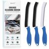 SXhyf Rifugio di pulizia - pennello per la pulizia della fessura setole dura, spazzola per pulizia di gap multifunzionale, strumenti di pulizia per uso domestico, casa, cucina, bagno (Blu Lichene)