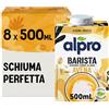 ALPRO BARISTA, Bevanda all'AVENA, Naturalmente Senza Lattosio, ideale con il caffè - 8 confezioni da 500 ml