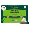 VAHDAM, Tè Verde dell'Himalaya (30 Bustine) Te Verde in Foglie di Alta Montagna | In Bustine Piramidali per una Infusione Perfetta | Direttamente dall'India