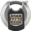 MASTER LOCK Disco Lucchetto ad Alta Sicurezza [Combinazione] [Acciaio Inox] [Esterno] M40EURDNUM - Ideale per Portali, Garage, Combinazione,Sconto