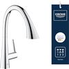 Grohe Zedra Standard Rubinetto Miscelatore Monocomando per Lavello, DN 15, Bocca C, Cromo 32294002