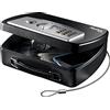 Master Lock P008EML Cassaforte Piccola e Portatile con Combinazione Digitale, con Cable, Ottimo per Gioielli, Soldi, Oggetto Prezioso