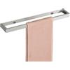 SAYAYO Portasciugamani Bagno 40CM Porta Asciugamano Autoadesivo Porta Asciugamani Bidet Porta Salviette da Parete, SUS304 Acciaio inossidabile Grigio Argento