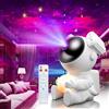 MYSTILUCK Astronauta Proiettore Stelle per Soffitto con Lampada Lunare, Luce Notturna a LED con Timer e Telecomando per Bambini e Adulti, Ideale come Regalo per Natale e Compleanno