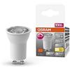 OSRAM Lampada LED LED SPOT PAR11 GL 35 con riflettore, attacco GU10, 3W, 230lm, 2700K, luce bianca calda, basso consumo energetico, lunga durata, luce immediata
