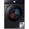 Samsung Lavasciuga Bespoke AI WD11DB7B85GBU3, 11+6 kg, Ecodosatore, Vapore Igienizzante, AI Wash, Carica Frontale, 60L x 85H x 60P cm