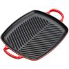 LE CREUSET Le Creuest Grill rettangolare Evolution in ghisa vetrificata, 30 cm, Ciliegia, 20201300600422