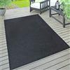 Paco Home Per interni e esterni, per terrazza e balcone, anti-intemperie, tinta unita, Dimensione:120x160 cm, Colore:Navy-Blu