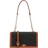 THUN - Borsa trapuntata media - ecopelle - Collezione Sempre con Me - 26,5 x 6 x 12,5 cm