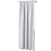 WOLTU Tenda Termica Oscurante Opaca, Tenda con Nastro per Binario, 250g/m² Pesantemente Isolante, per Soggiorno Camera da Letto, 135 x 225 cm, Bianco