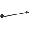 GROHE Porta asciugamani GROHE Start QuickFix (metallo, fissaggio nascosto, viti e tasselli inclusi, facilissimo da montare con GROHE QuickGlue), misura 654 mm, nero opaco, 411782430