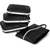 AiQInu Organizer Valigia 4 Pezzi Set, Compressione Packing Cube Salvaspazio Espandibile Ultraleggero Viaggio Organizer per i Vestiti,Scarpe,Intimo Set da Viaggio per Zaini o Bagagli a Mano