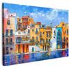 MuchoWow© Quadro Camera Da Letto 120x80 cm Quadri Soggiorno Decorazione Parete Quadri Moderni Su Tela Stampe Foto Con Cornice Quadretti PosterArchitettura - Fossato - Arte - Moderno