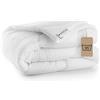 RESTILO DecoKing Piumino 135 x 200 cm, Piumone Leggero per Letto Singolo, Trapunta in Microfibra per Tutte le Stagioni, 100% Imbottitura in Fibra Cava, Oeko-Tex Standard 100, Bianco, Inez